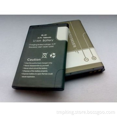 BL-5C Mobile Phone Battery, Compatible with Nokia 1110, 1110i, 1112, 1200, 1208, 1209, 1600 and 1650New